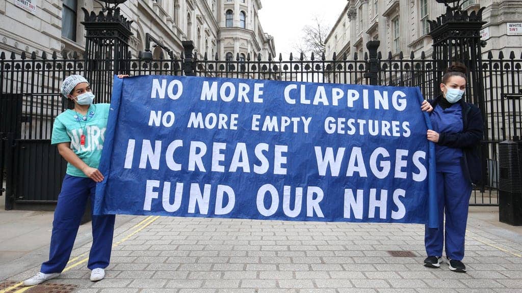 Strike action on the cards as NHS pay rise branded ‘shambolic’ by unions