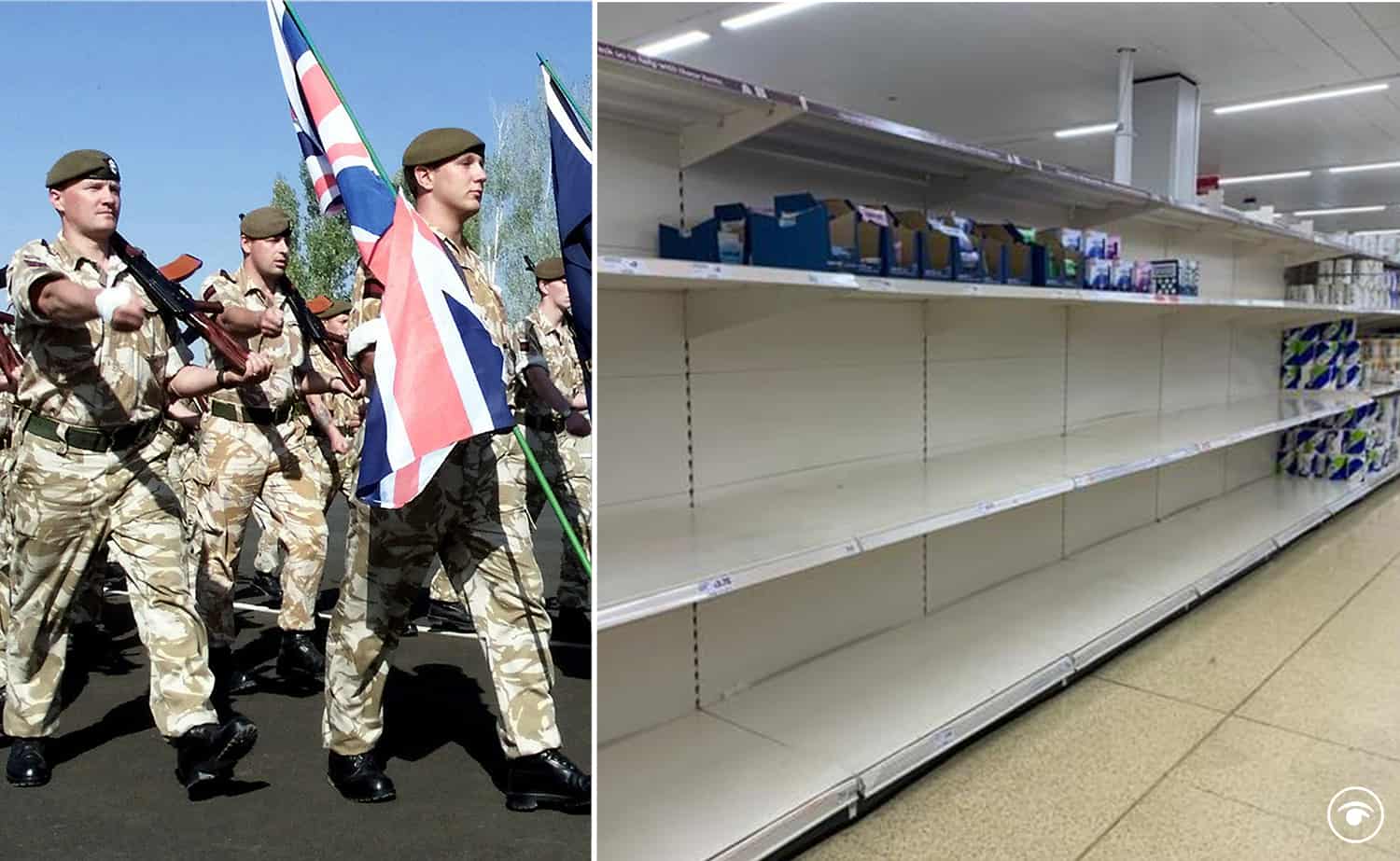 Johnson urged to call in the army to avoid food shortages