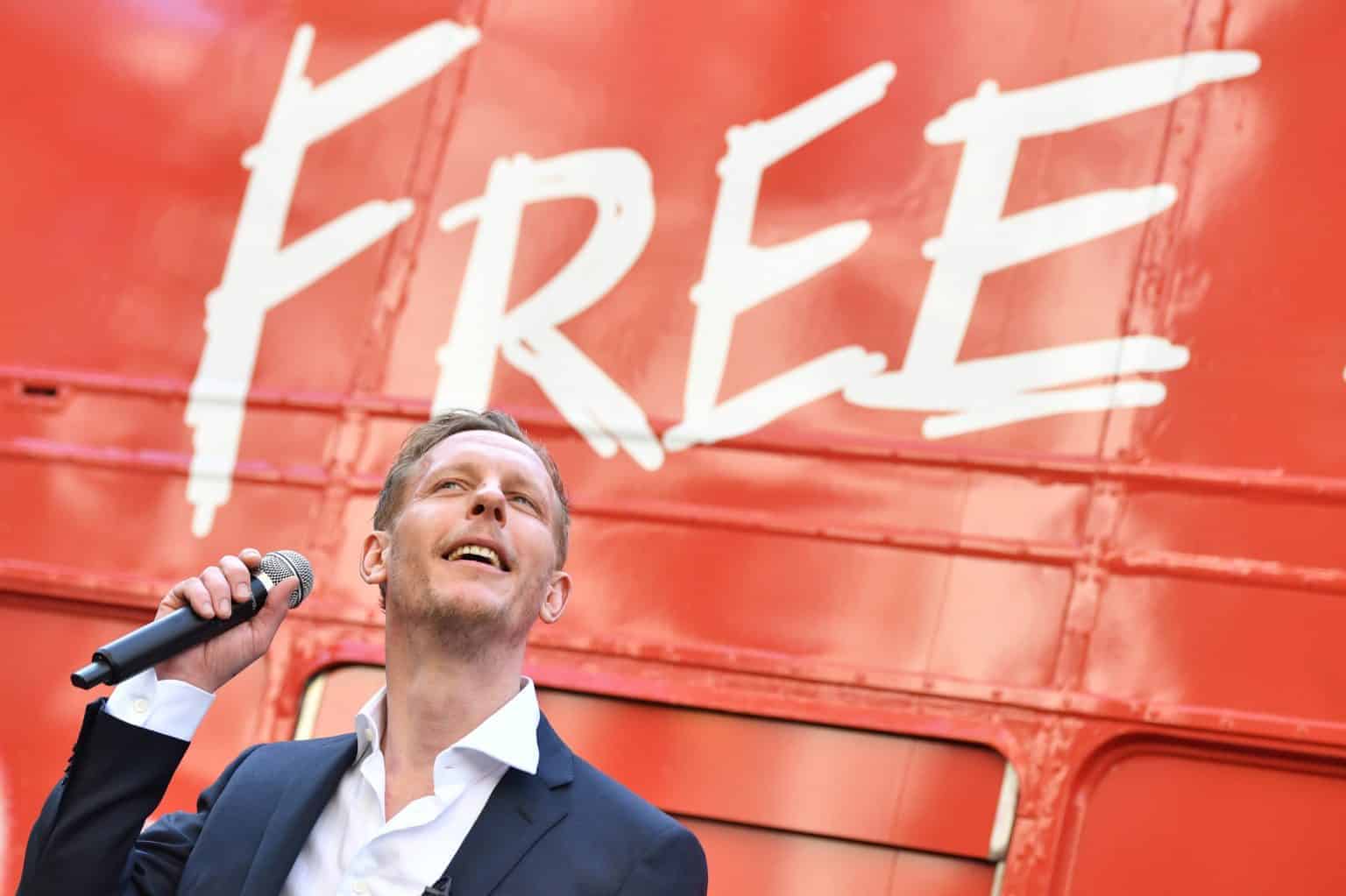 Twitter locks Laurence Fox’s account following backlash over profile picture