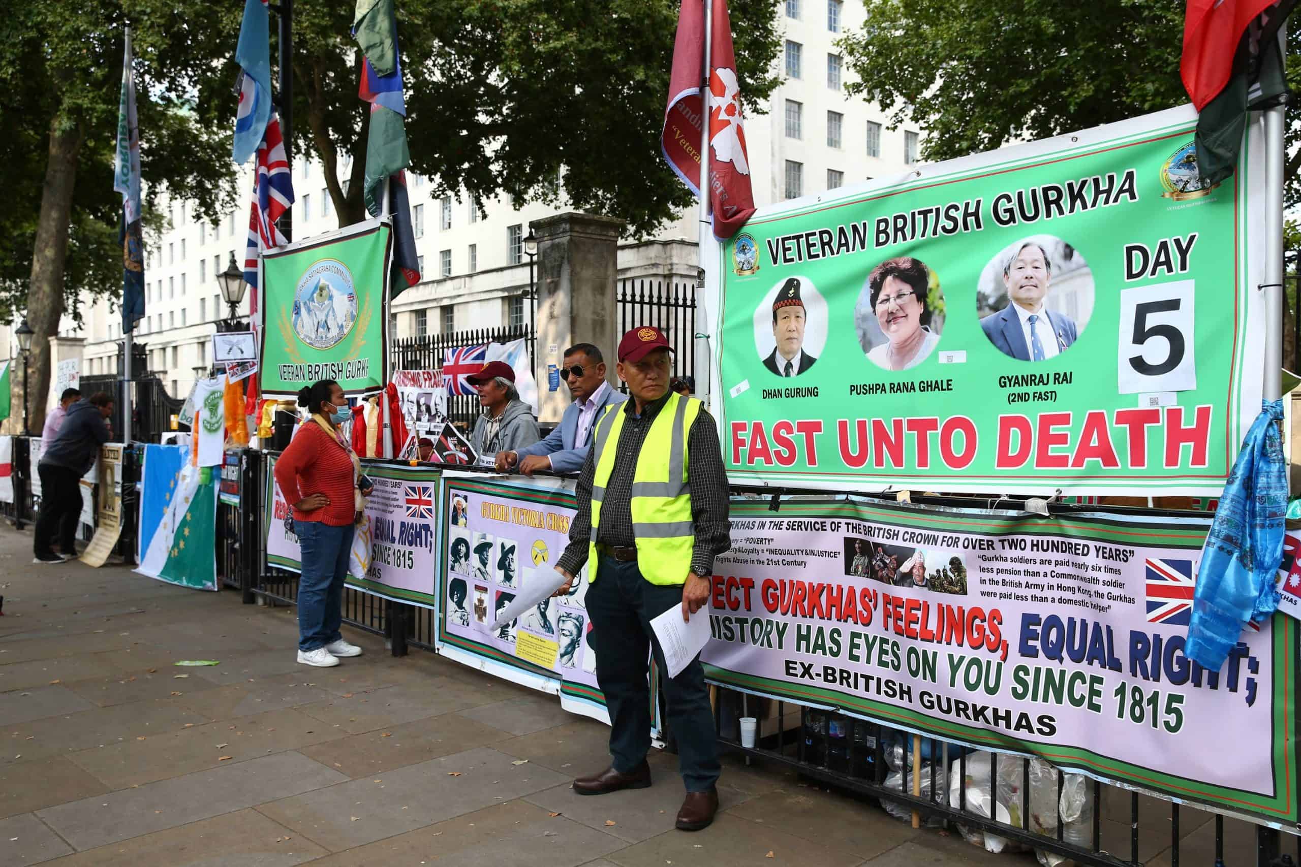 Don’t condemn Gurkha protestors to poverty, Joanna Lumley says