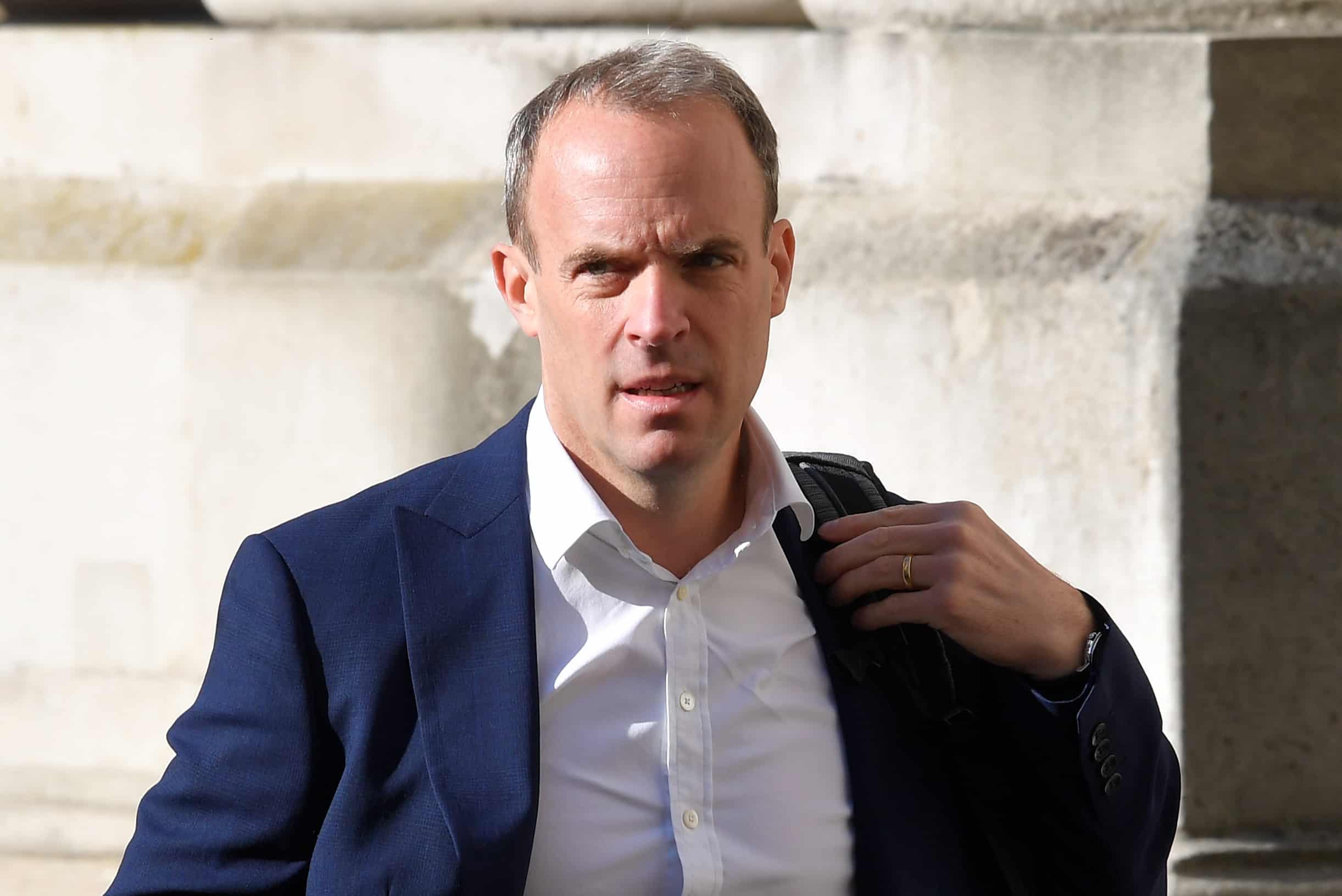 Johnson and Raab ‘briefing against each other’ on Crete holiday