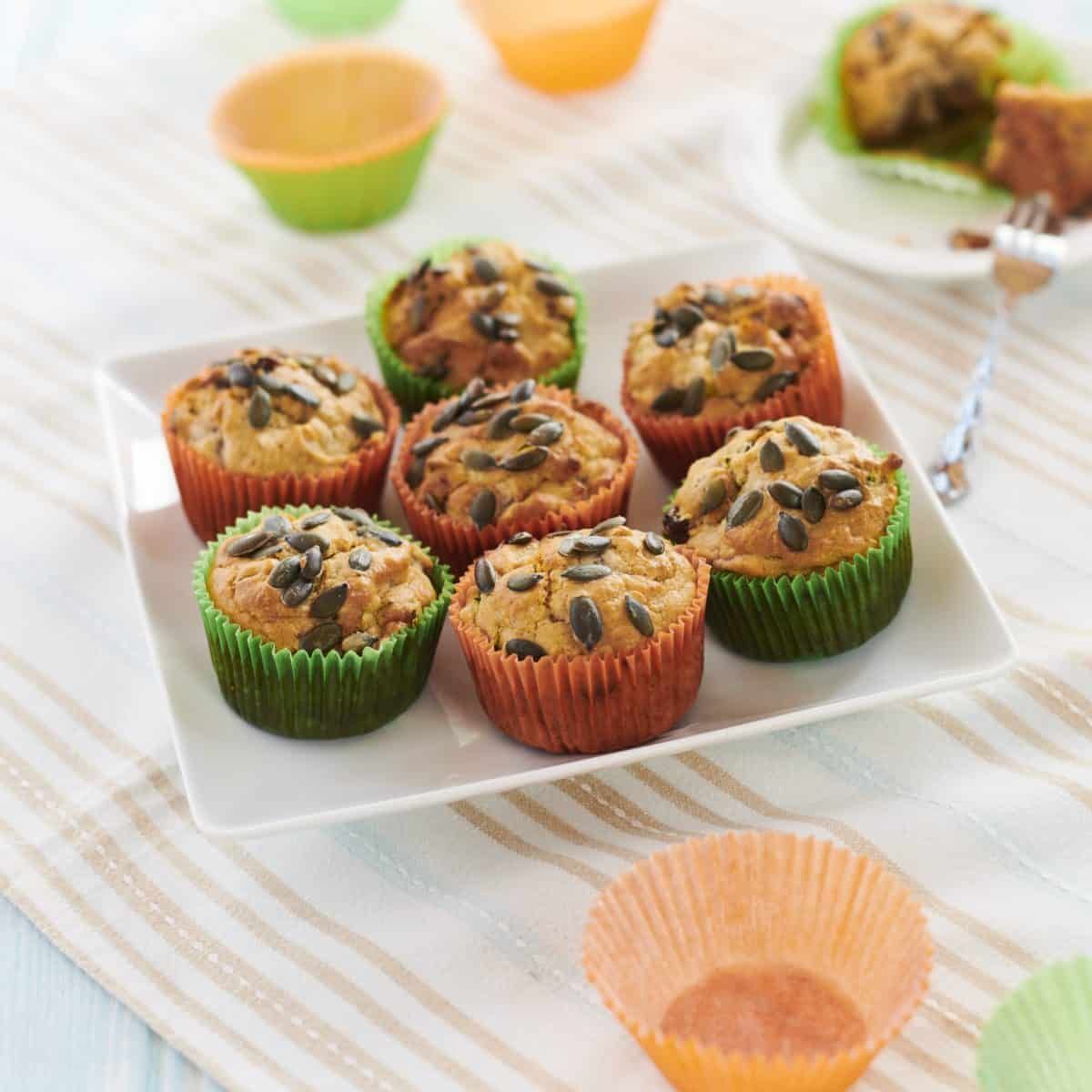 Carrot and courgette muffins recipe for Macmillan Coffee Morning