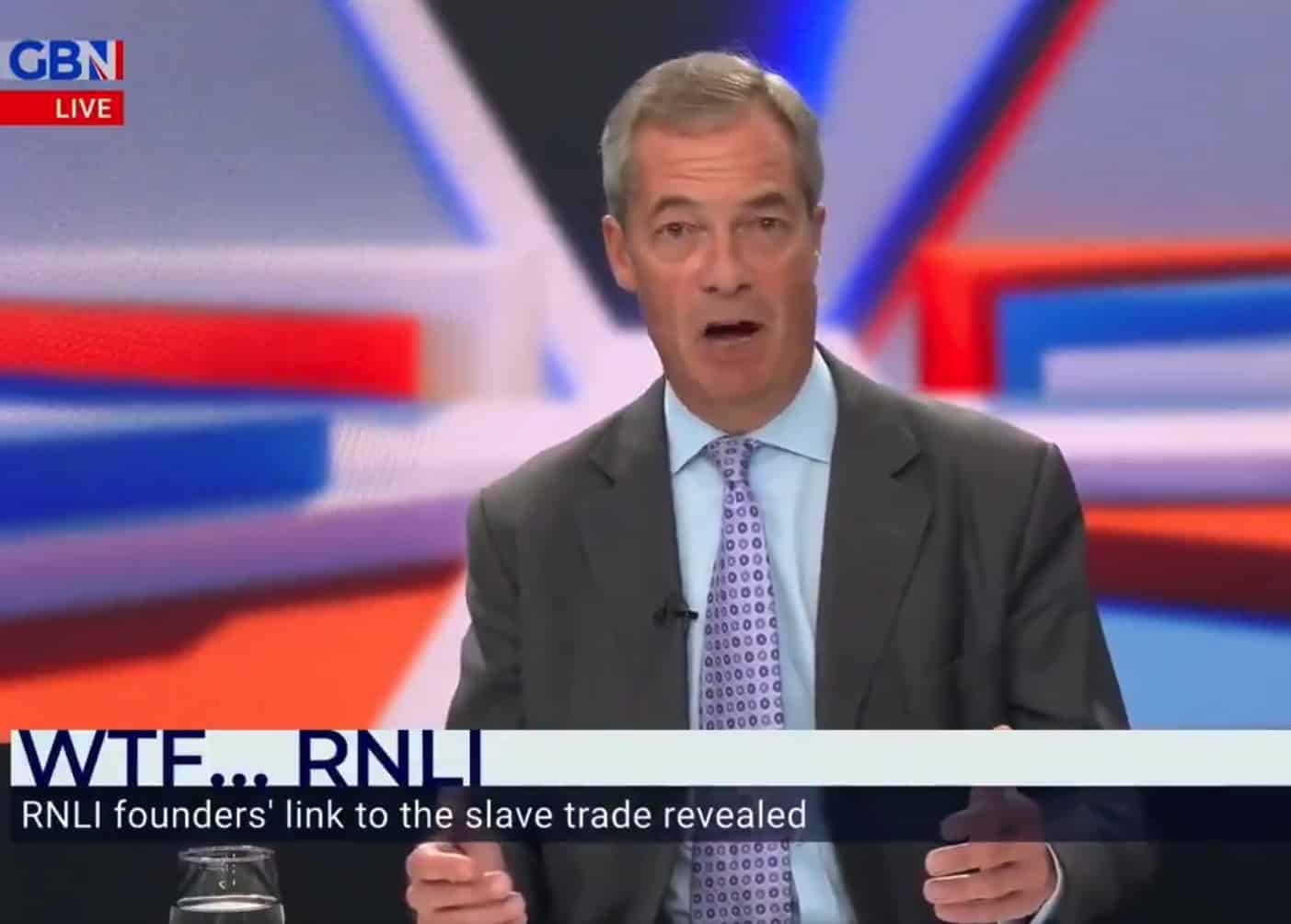 Nigel Farage aggrieved after ‘taxi for migrants’ comments raise £200k for the RNLI