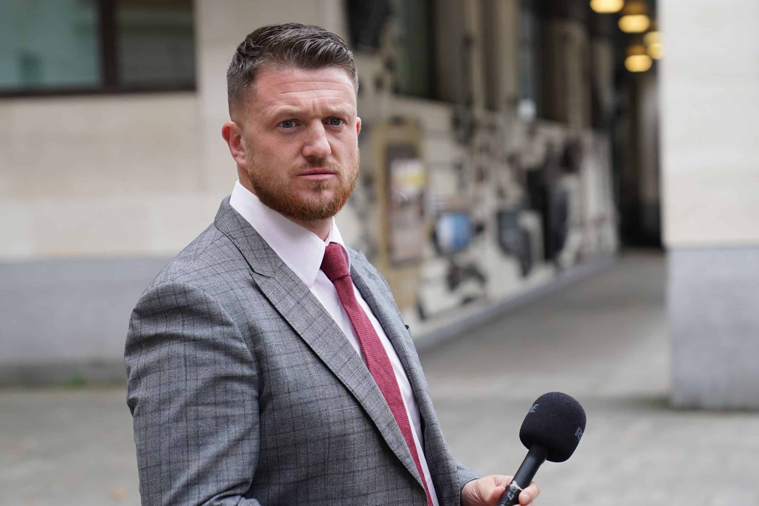 Tommy Robinson ‘angry and agitated’ at Indy journalist’s home