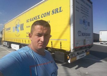Lorry driver Viorel Alexandru Onu