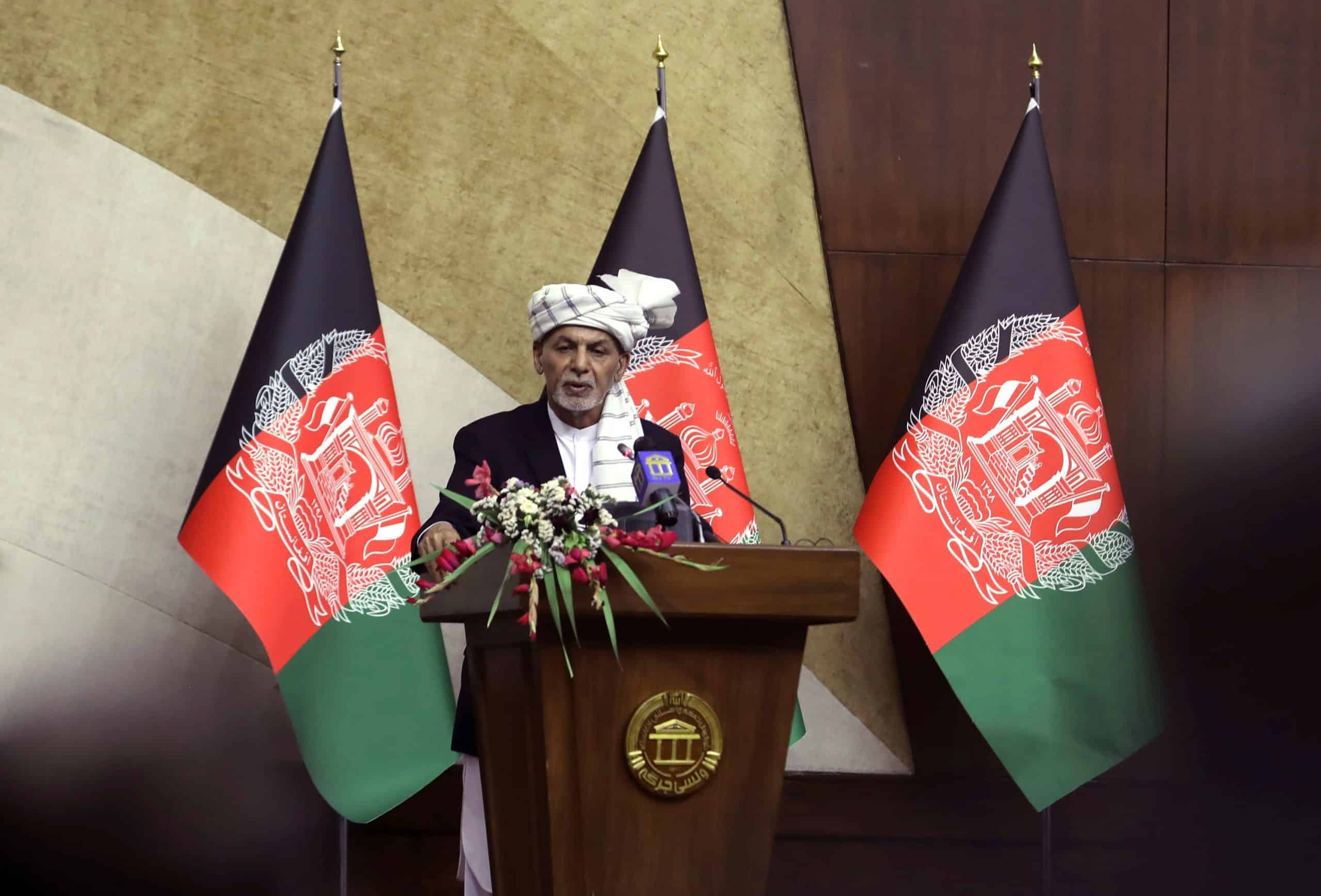 Afghan President Ashraf Ghani flees Kabul as Taliban enter city