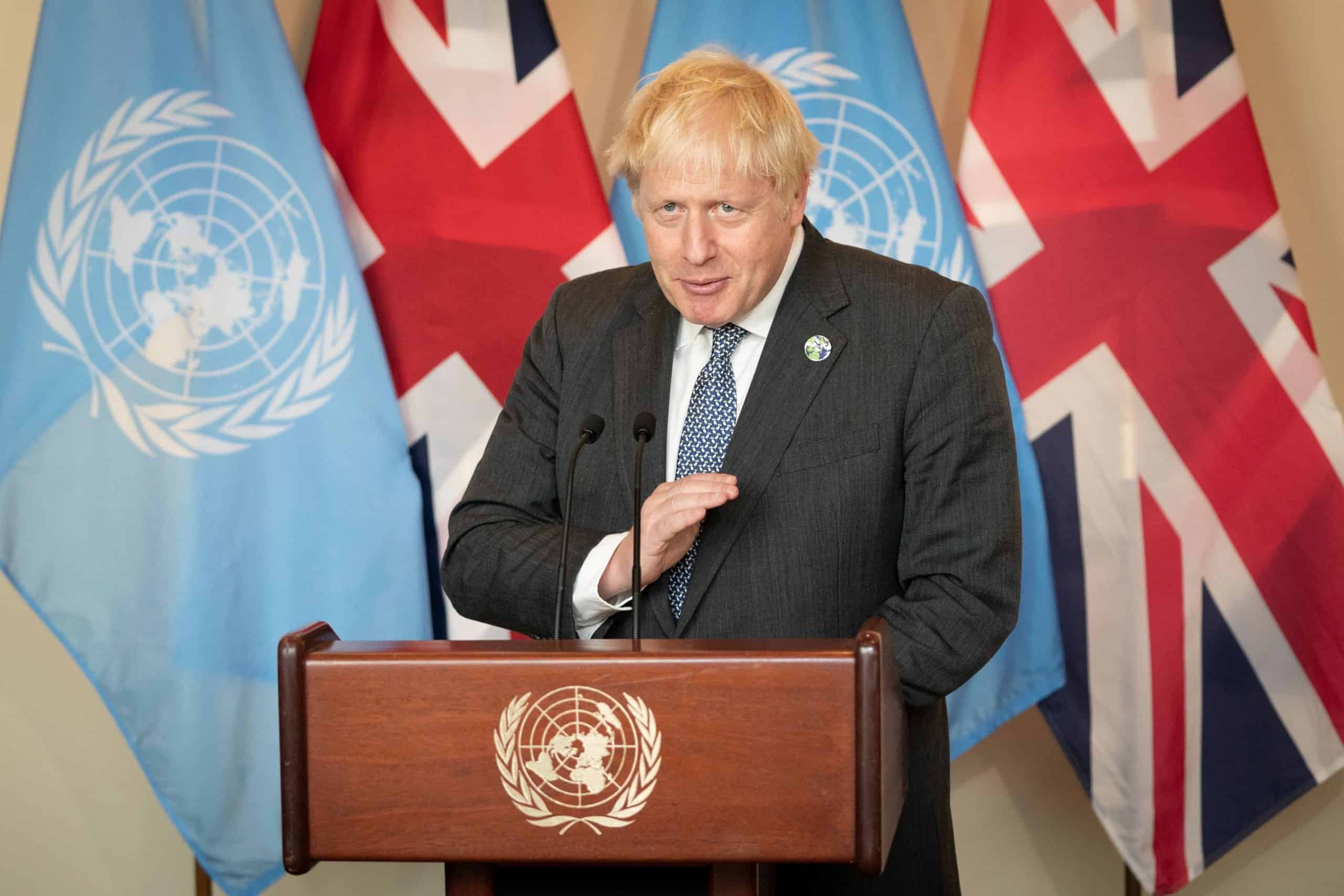 Boris tells UN General Assembly: Kermit the Frog was wrong