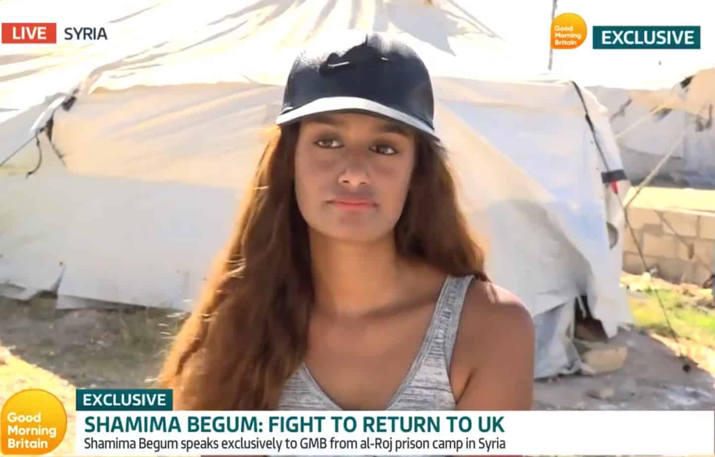 Shamima Begum allegedly said she will never name other ISIS Brits