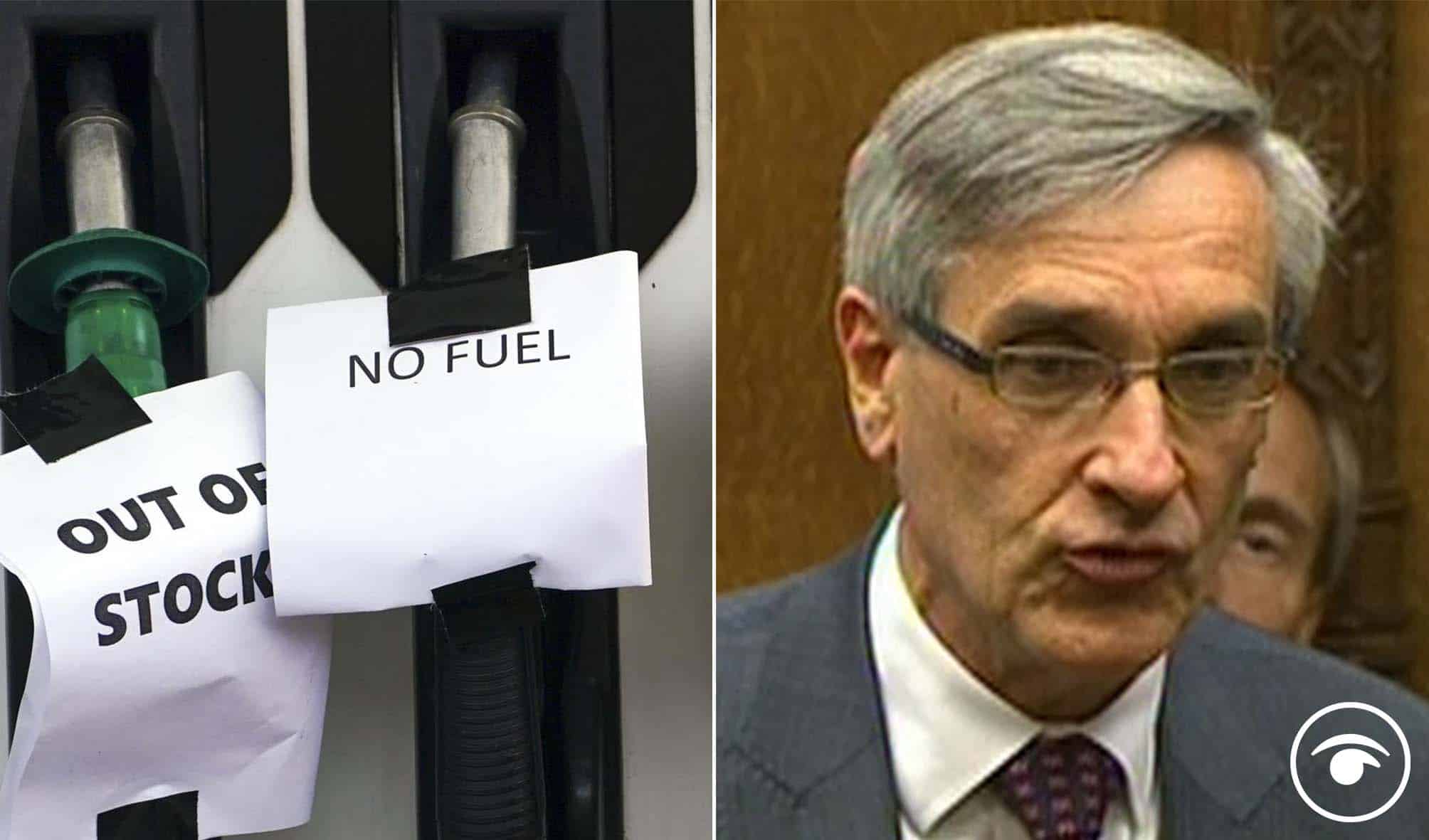 John Redwood’s ‘parody’ solution to HGV driver shortage lampooned online