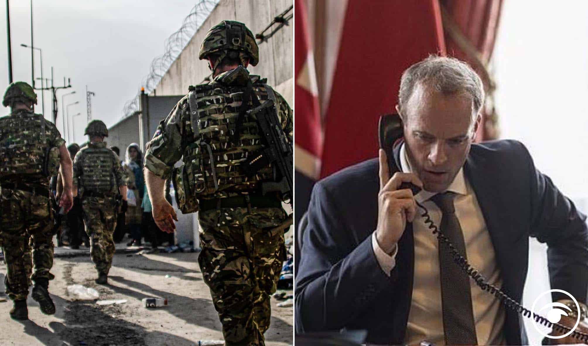 Was Raab lying? Forces chief denies failure in military intelligence on Afghanistan