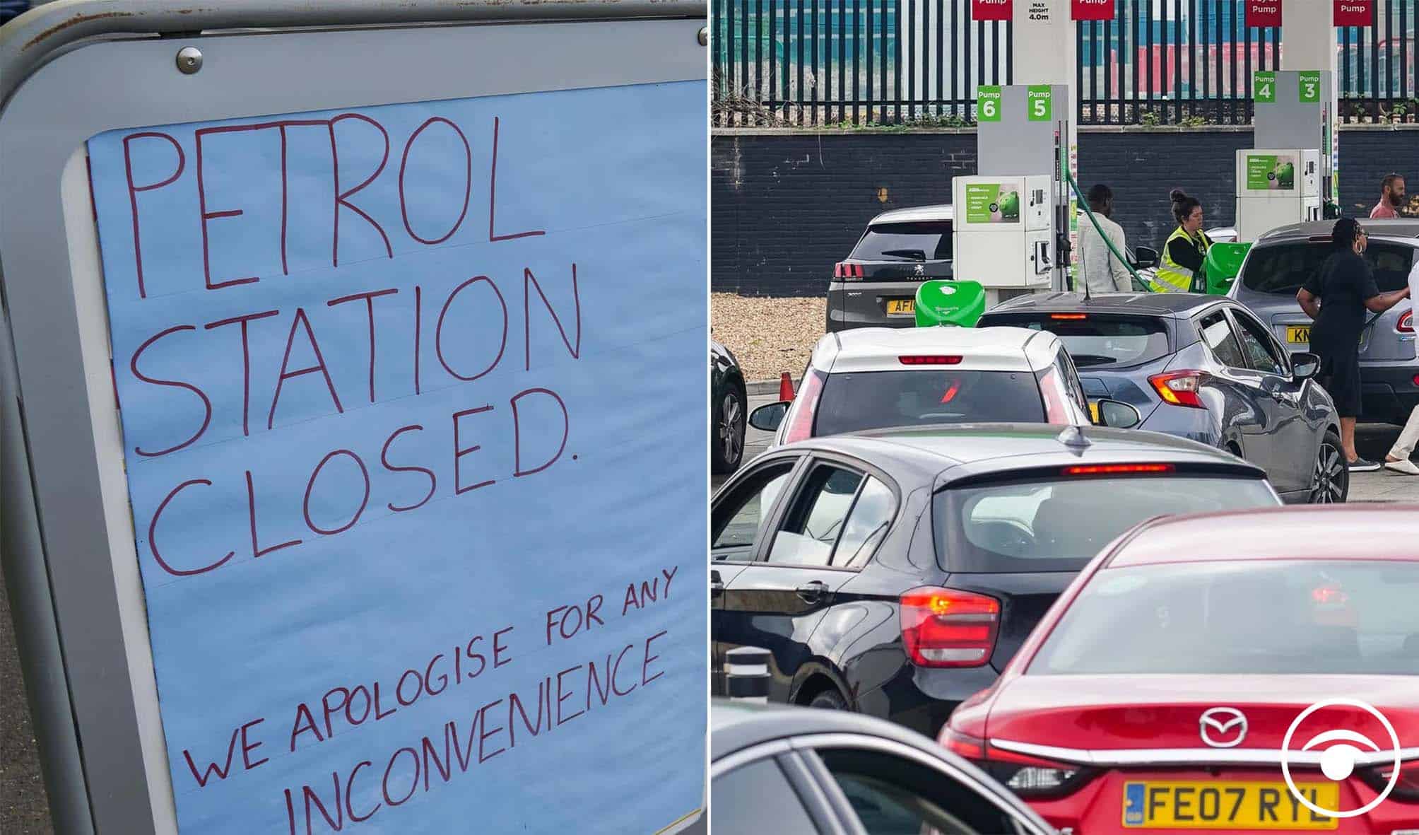 Reactions to the ‘not a fuel shortage’ petrol panic and drafting in HGV drivers from abroad