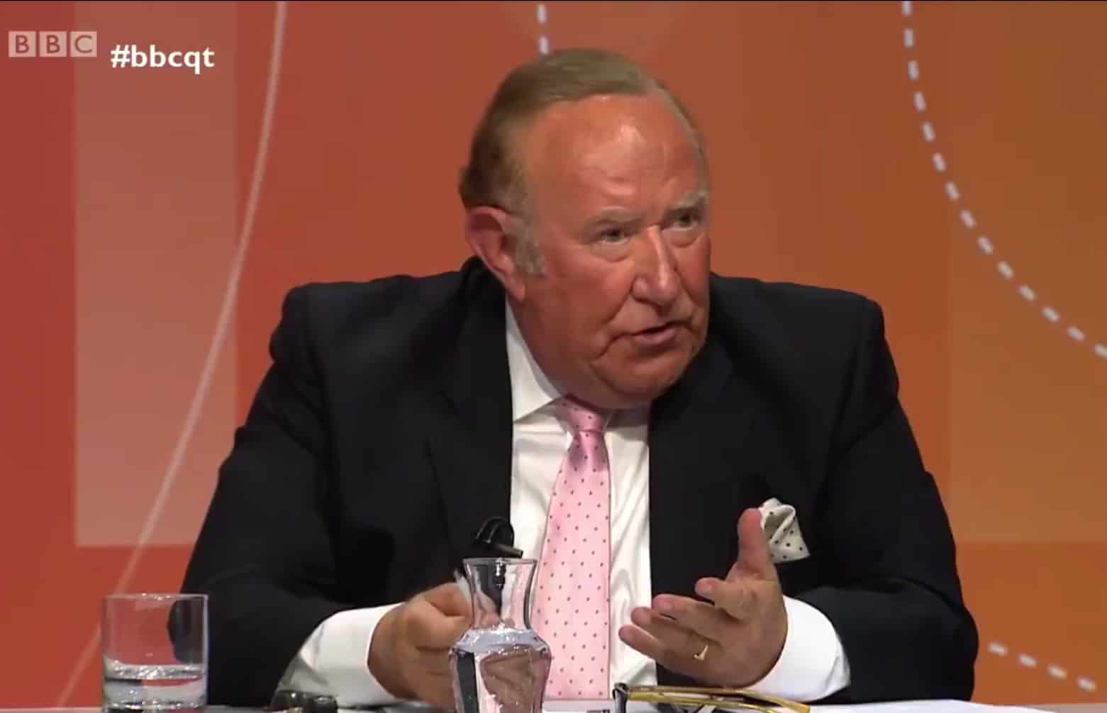Andrew Neil explains decision to leave GB News during Question Time appearance