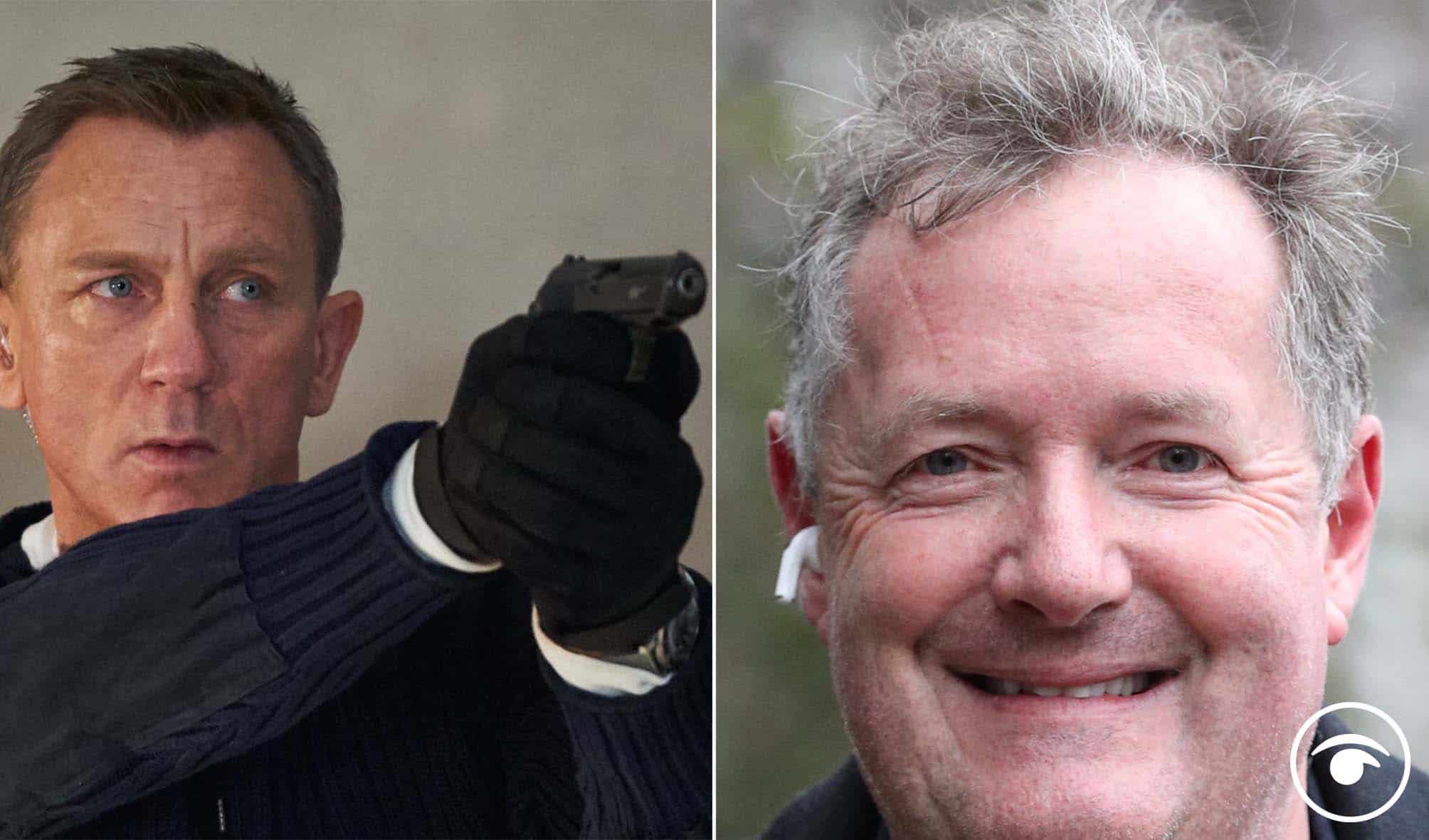Dr Hell no! Reactions as Piers Morgan reveals himself to be the next James Bond