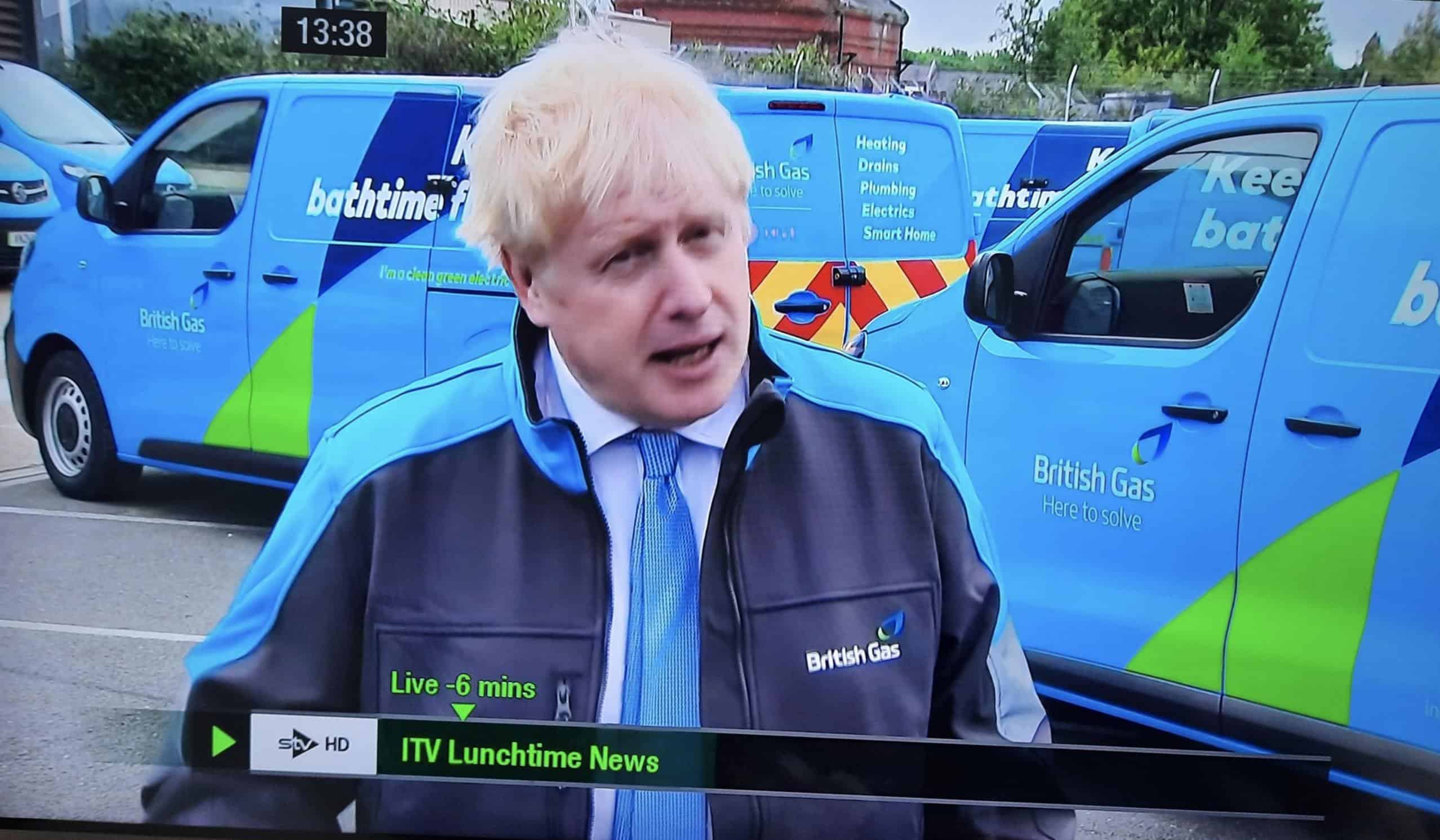 British Gas took this Boris Johnson joke seriously and it’s brilliant