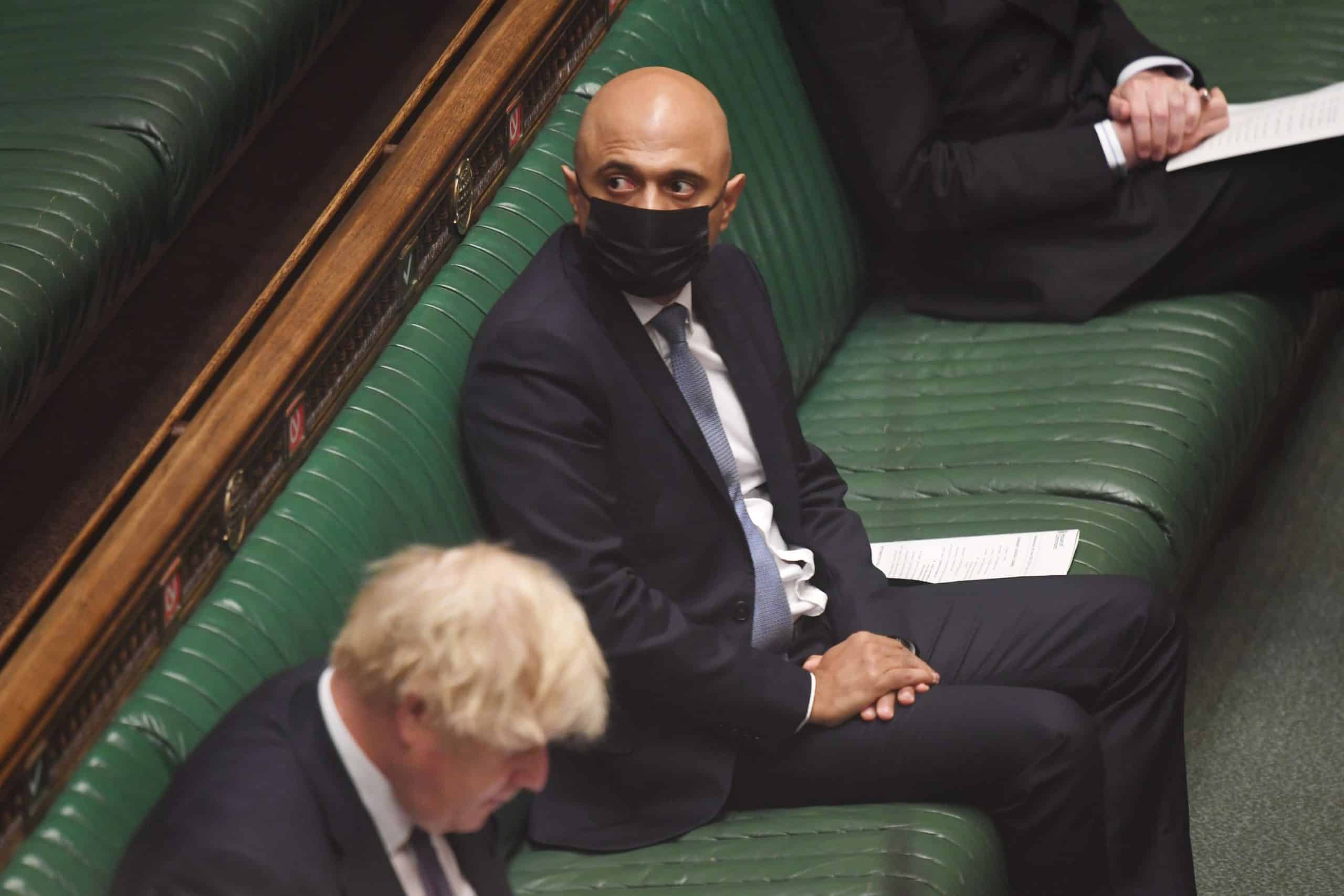 Ministers called out for House of Commons mask hypocrisy