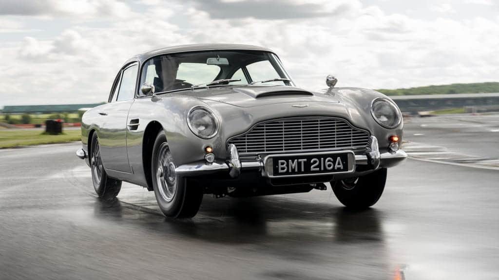 Bond’s car tops Top 40 greatest cars to feature in films
