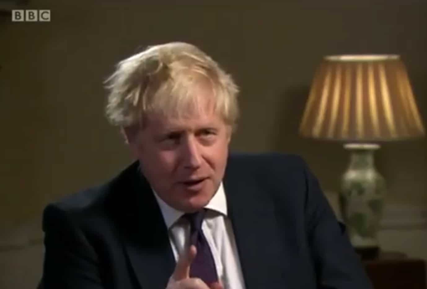 Boris ambushed by Union Jack cake – reports