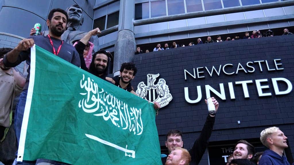 Newcastle fans urged to drop ‘culturally offensive’ Arab headdresses