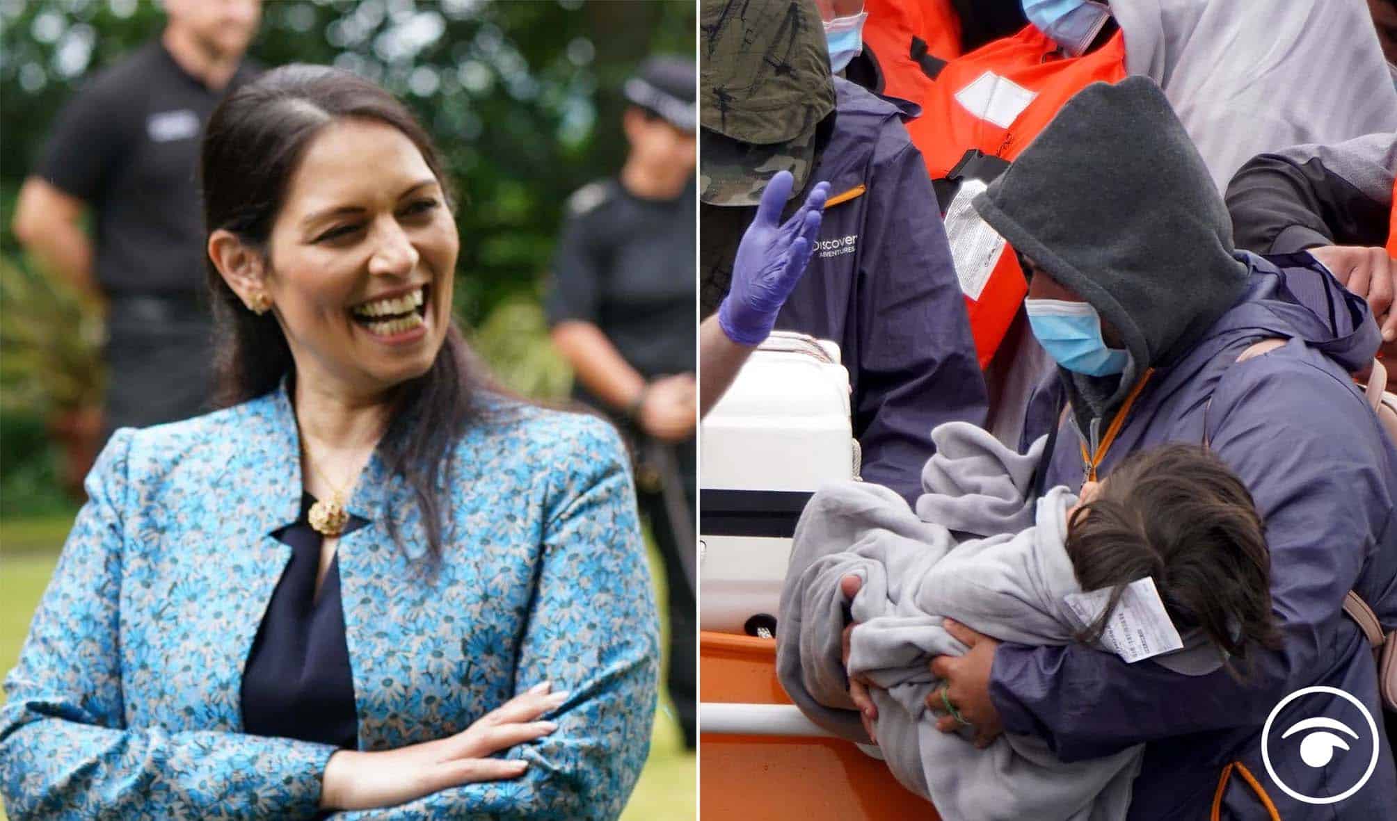 Reactions as #PolPotPatel trends due to Border Force immunity over refugee drownings
