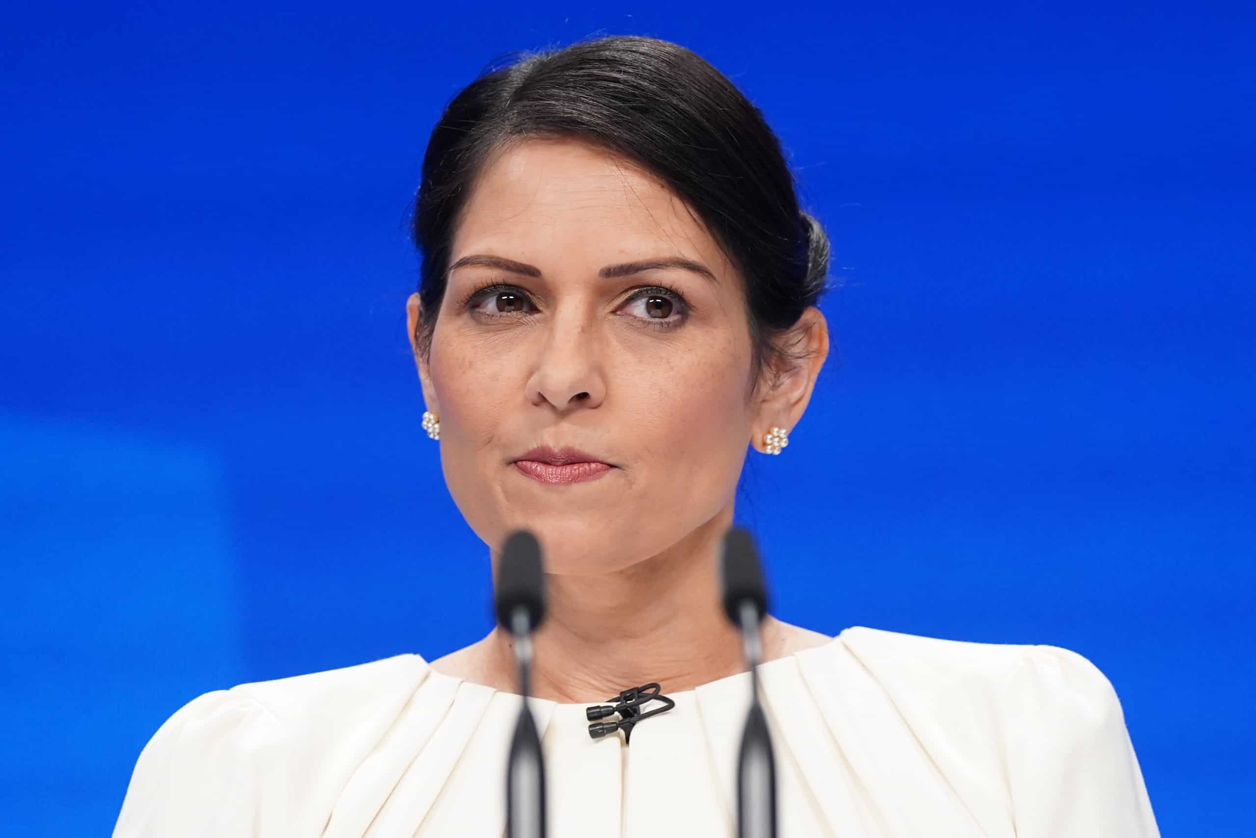 Reaction as Priti Patel says her ‘thoughts are with’ Channel casualties
