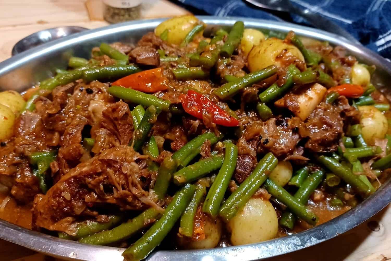 Lamb Green Bean Stew