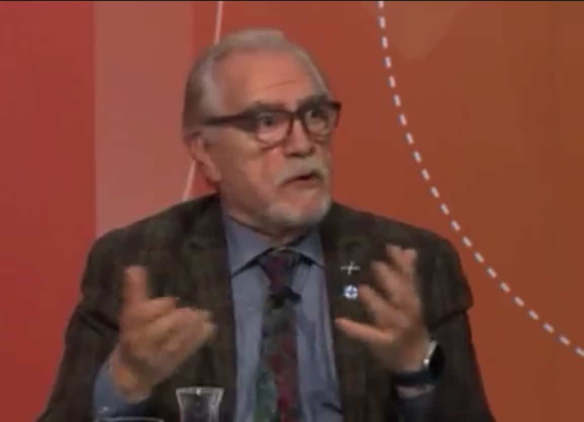 ‘We’re in deep shit’: Brian Cox tears into Tories over climate and Covid