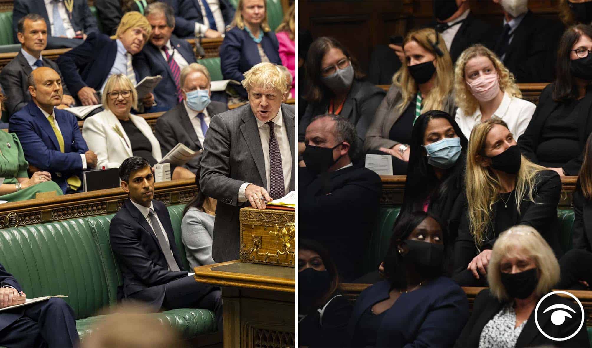Tory MPs voice concerns over mask ‘obsession’ after they fail – again – to wear them in Commons