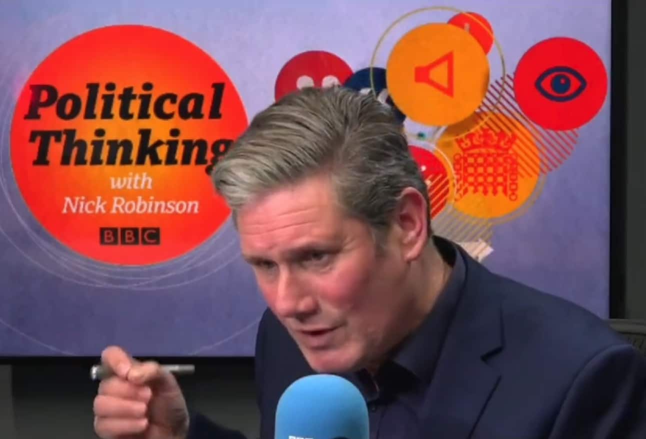 Watch: Starmer loses cool as he hits out at Johnson’s ‘bullsh*t’