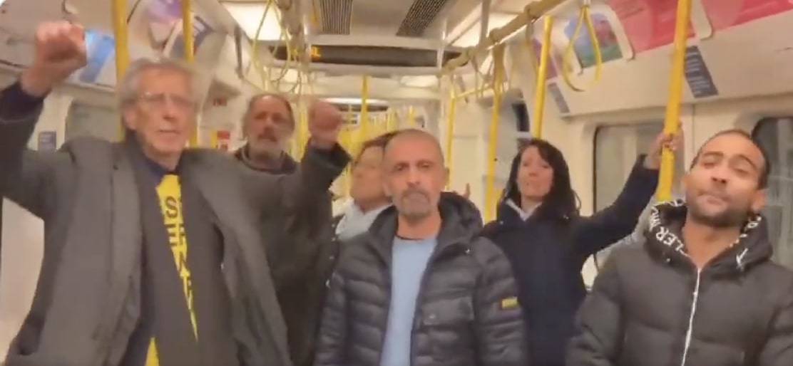 WATCH: Piers Corbyn leads anti-vaxxers in excruciating fart song