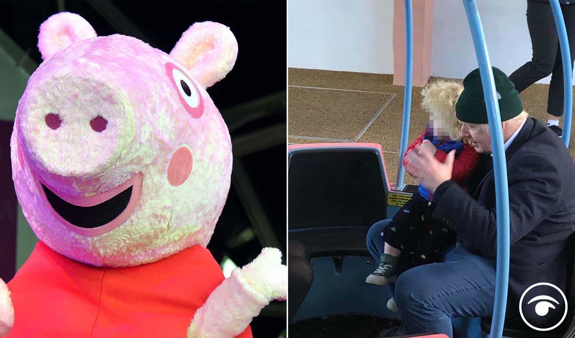 Watch: Peppa Pig World ’employee’ gives hilarious interview about PM’s visit