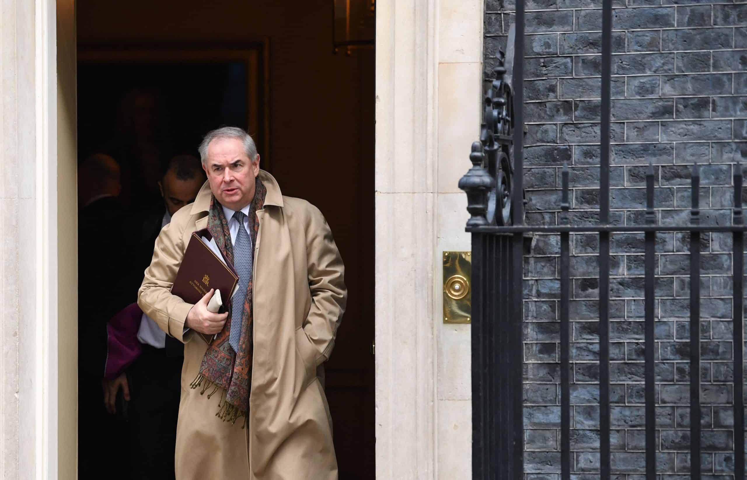 Caught red-handed: Geoffrey Cox dobbed in by division bell