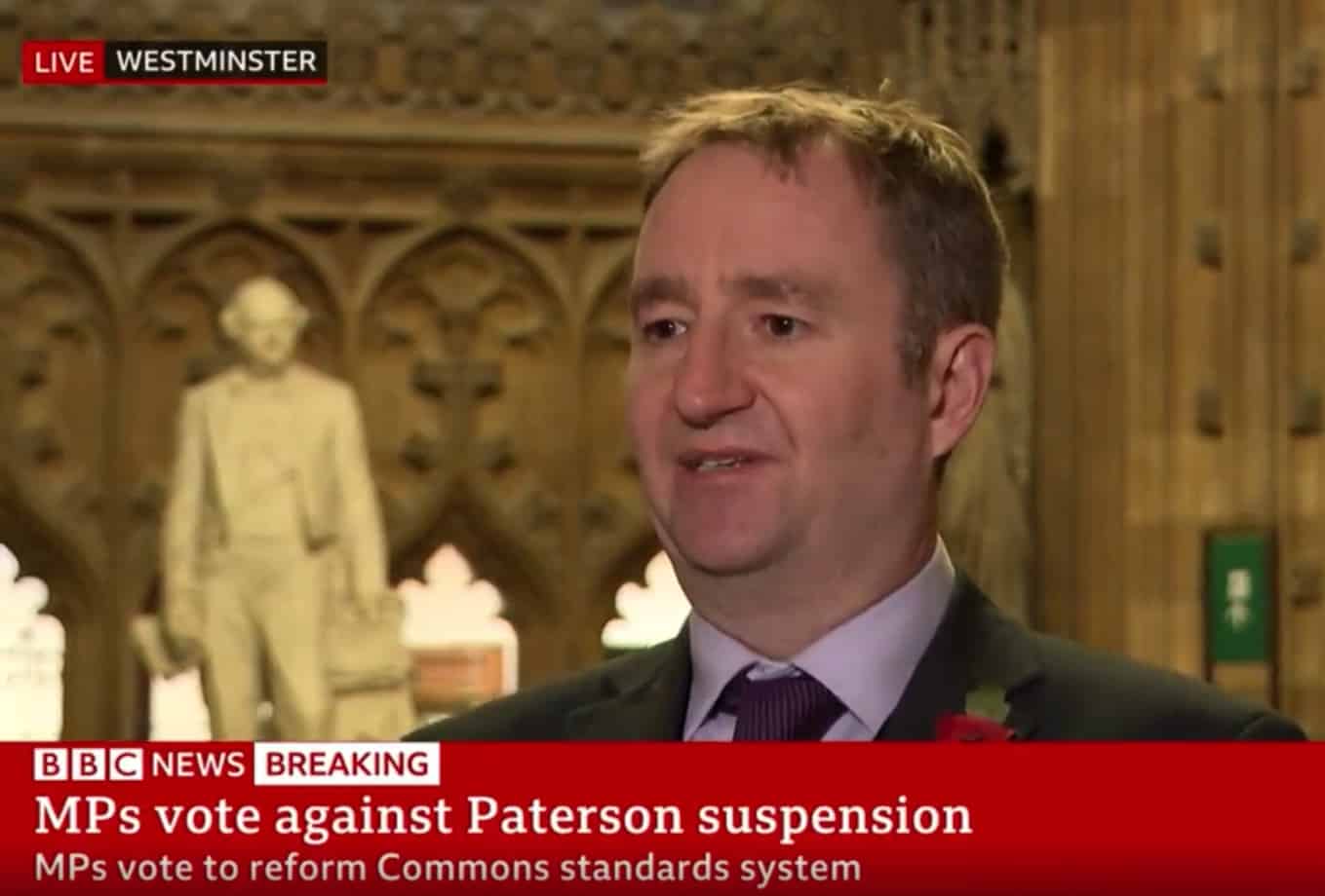 Tory MP explains why he defied 3 line whip to vote against standards reform