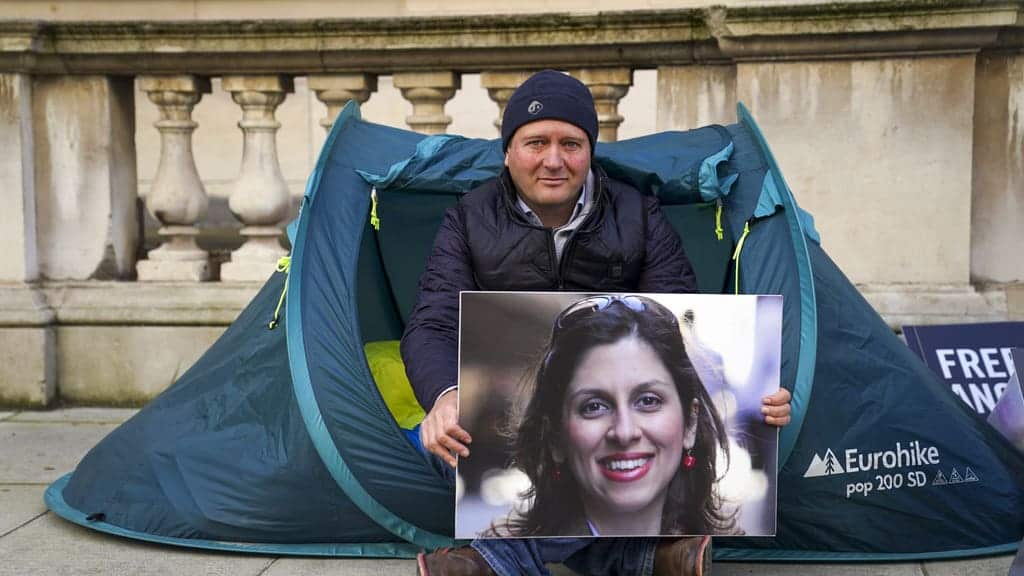 Richard Ratcliffe – on 17th day of hunger strike – tells Boris to stop just looking after his mates