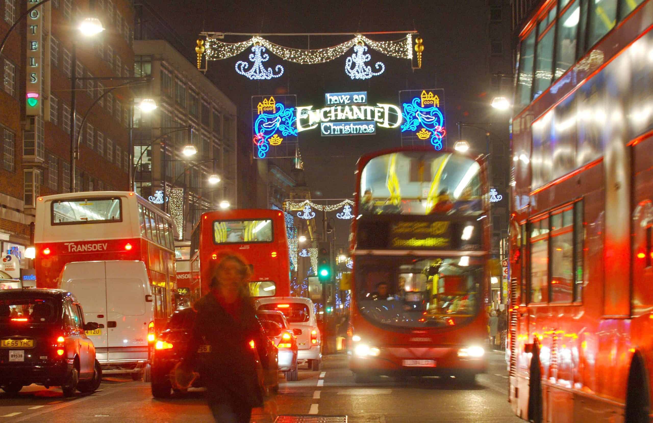 Watch: Men filmed spitting at bus full of Jewish people on Oxford Street