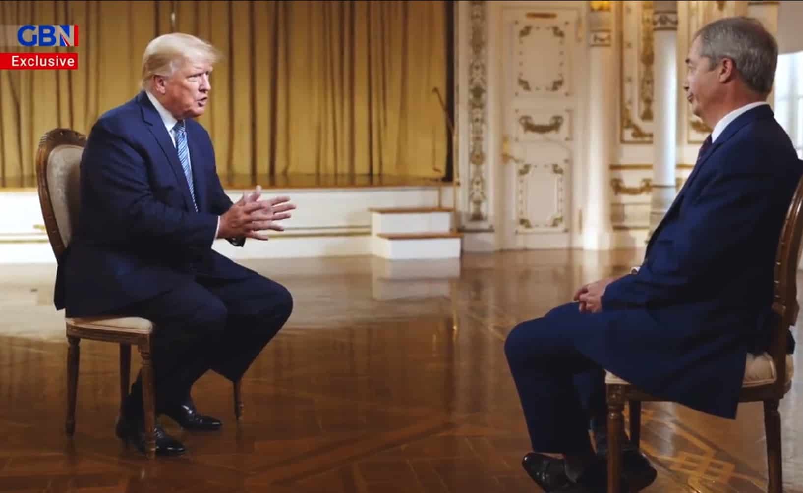 Most bizarre things Trump said during interview with Farage on GB News