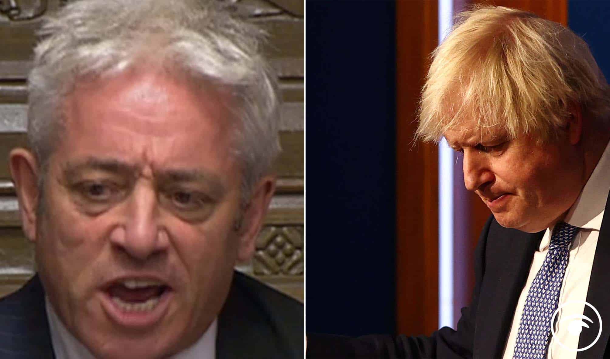 Watch: Furious Bercow slams Johnson on GMB, saying PM ‘stinks in the nostrils of decent people’