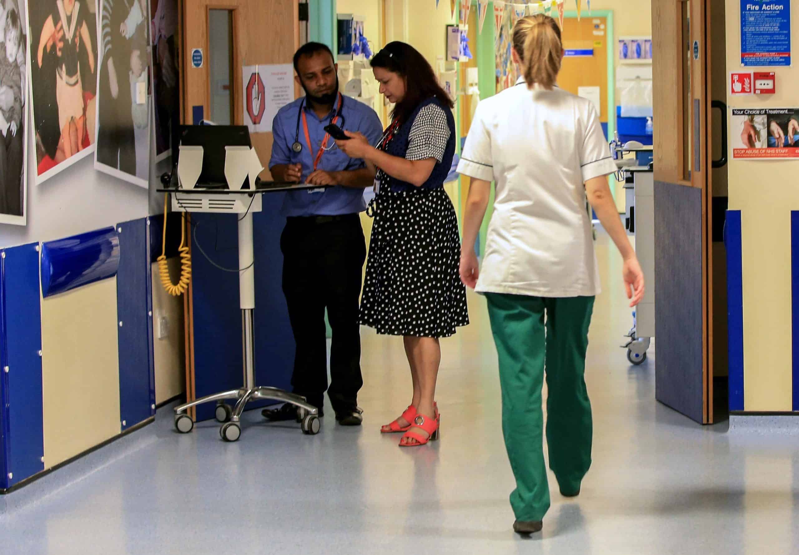 Hospital beds being closed due to staff Covid absences as UK records huge rise in infections