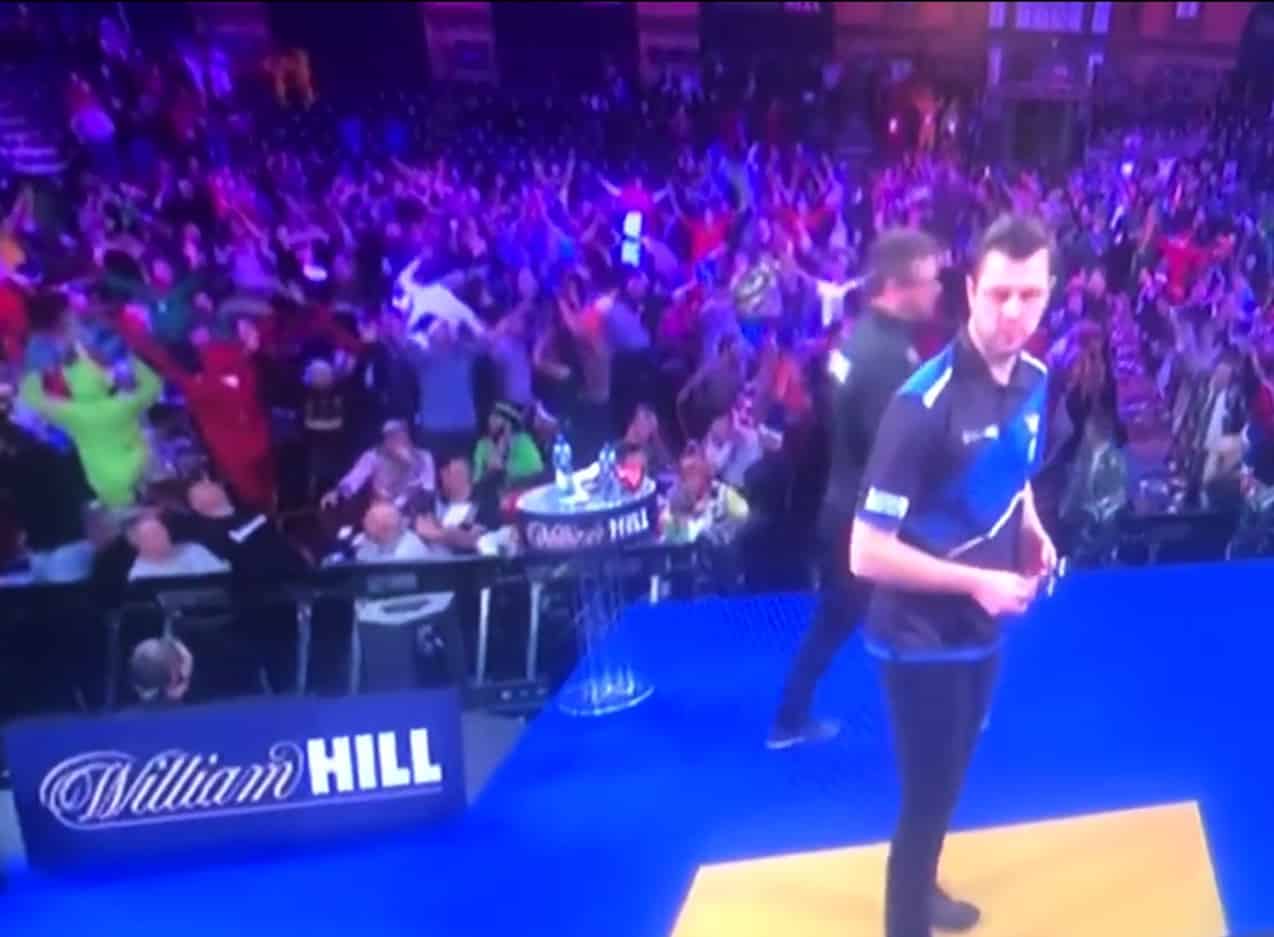 Darts fans sing ‘stand up if you hate Boris’ at Ally Pally Championships