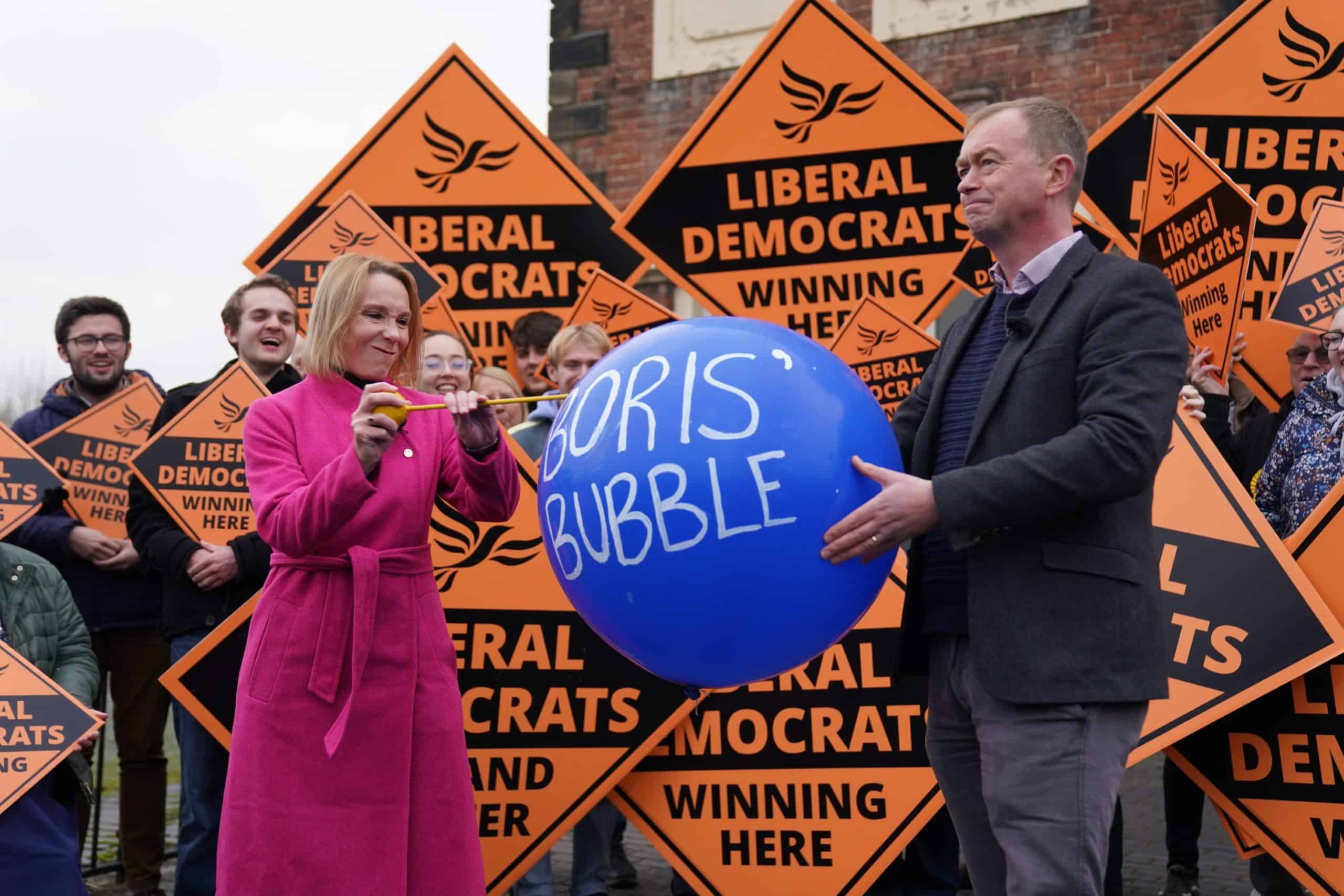 Watch: Lib Dems might have won byelection but celebration is cringetastic
