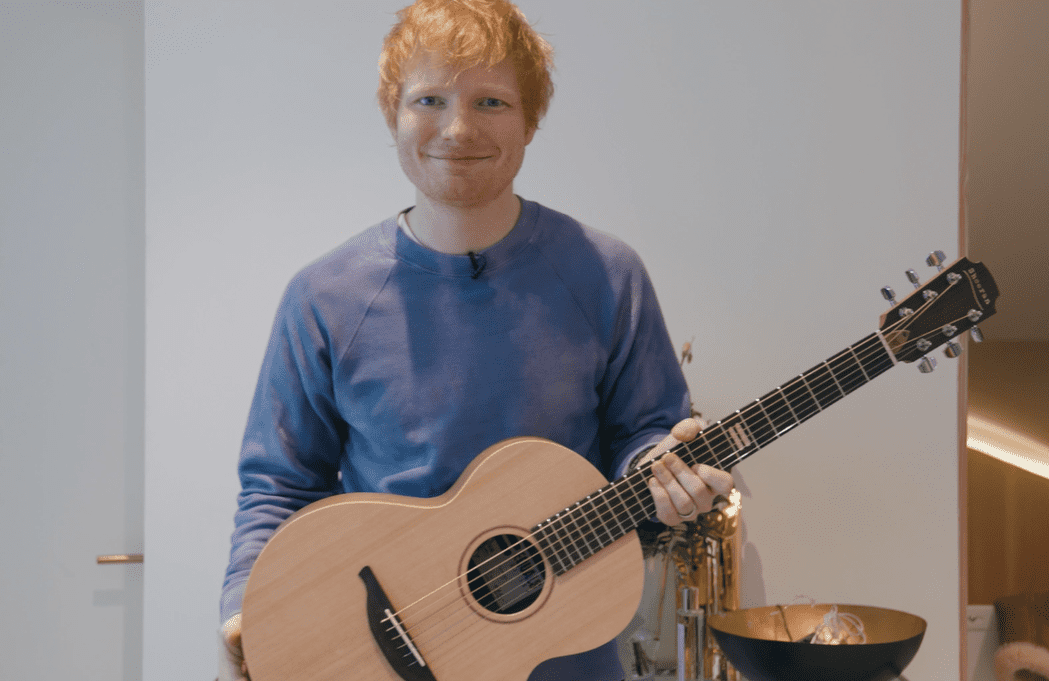 Ed Sheeran guitar raises £52,000 in charity raffle for school in his hometown
