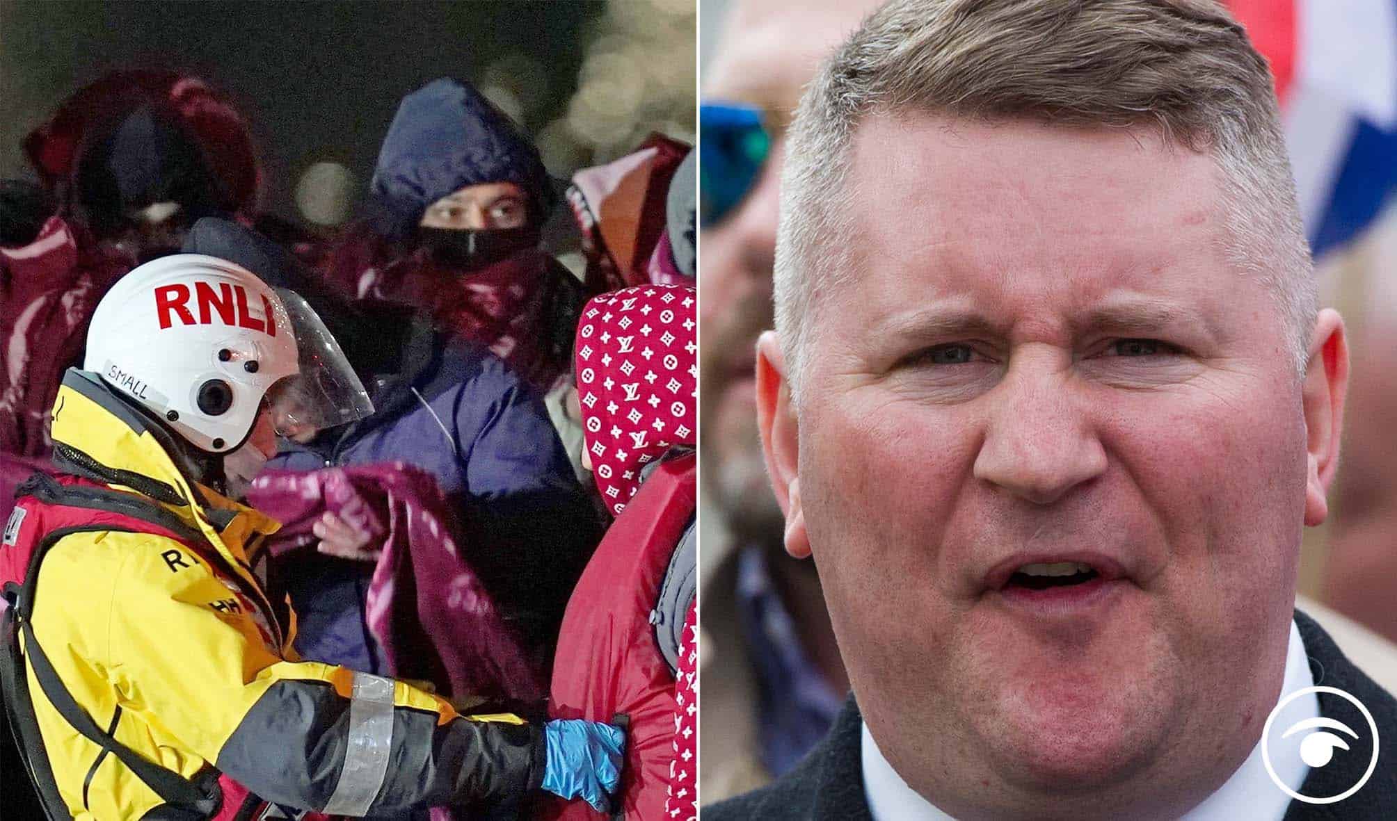 Support for RNLI amid hate campaign by Britain First as 100 migrants saved last night