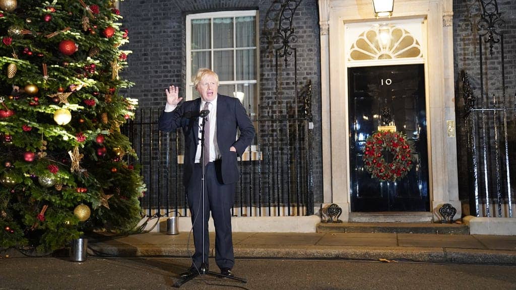 Parties probe could look at Johnson’s Christmas quizzing, Javid says