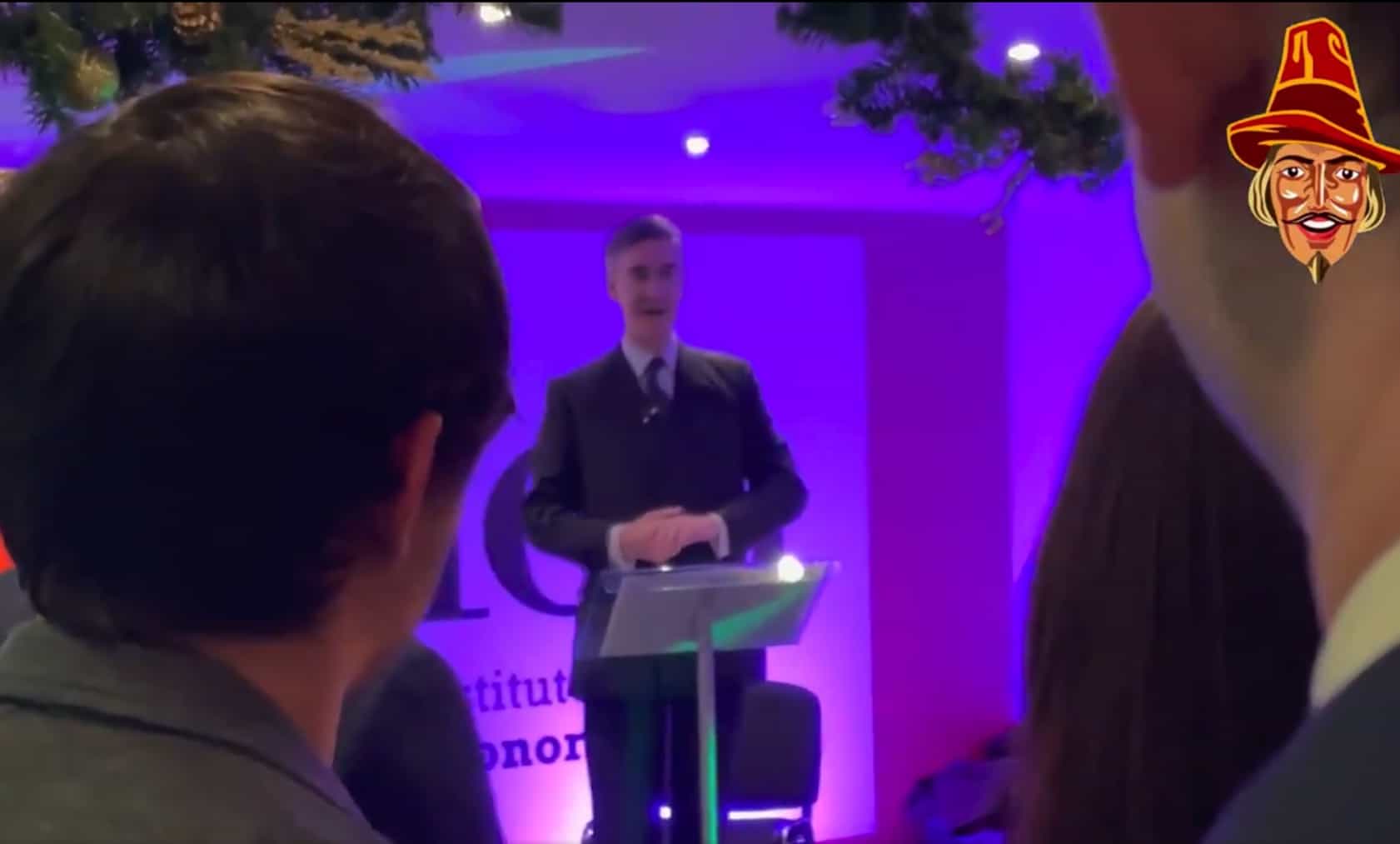 Now Jacob Rees-Mogg is caught joking about Downing Street Xmas Party
