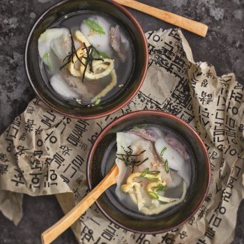Judy Joo Rice Cake & Dumpling Soup (Dduk Mandu Guk)