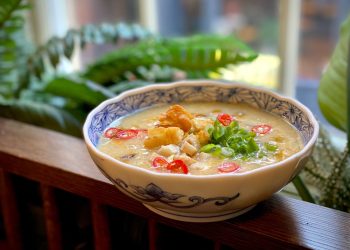 Bun House Smoked Eel Egg Drop Soup Chinese new year recipes