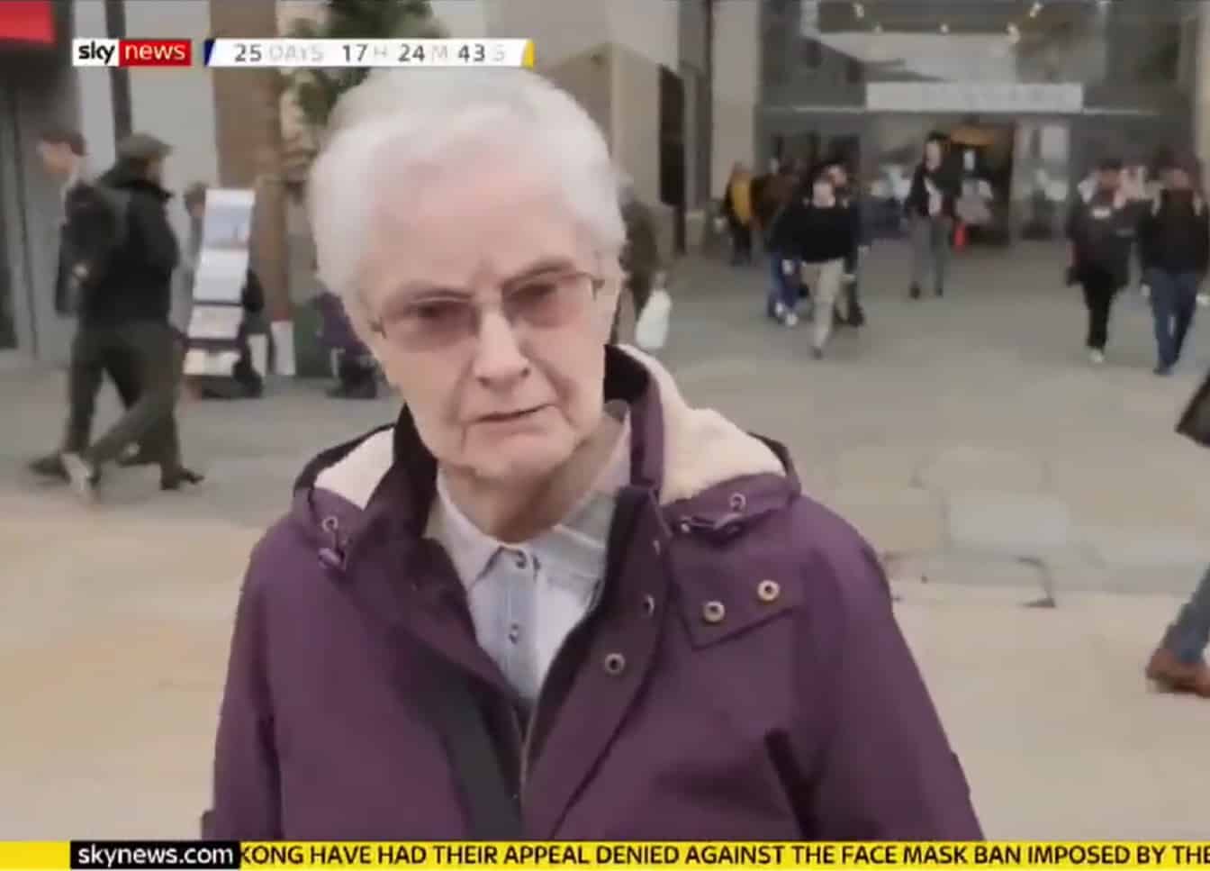 Uxbridge resident tells Sky News presenter what she really thinks of local MP Boris Johnson