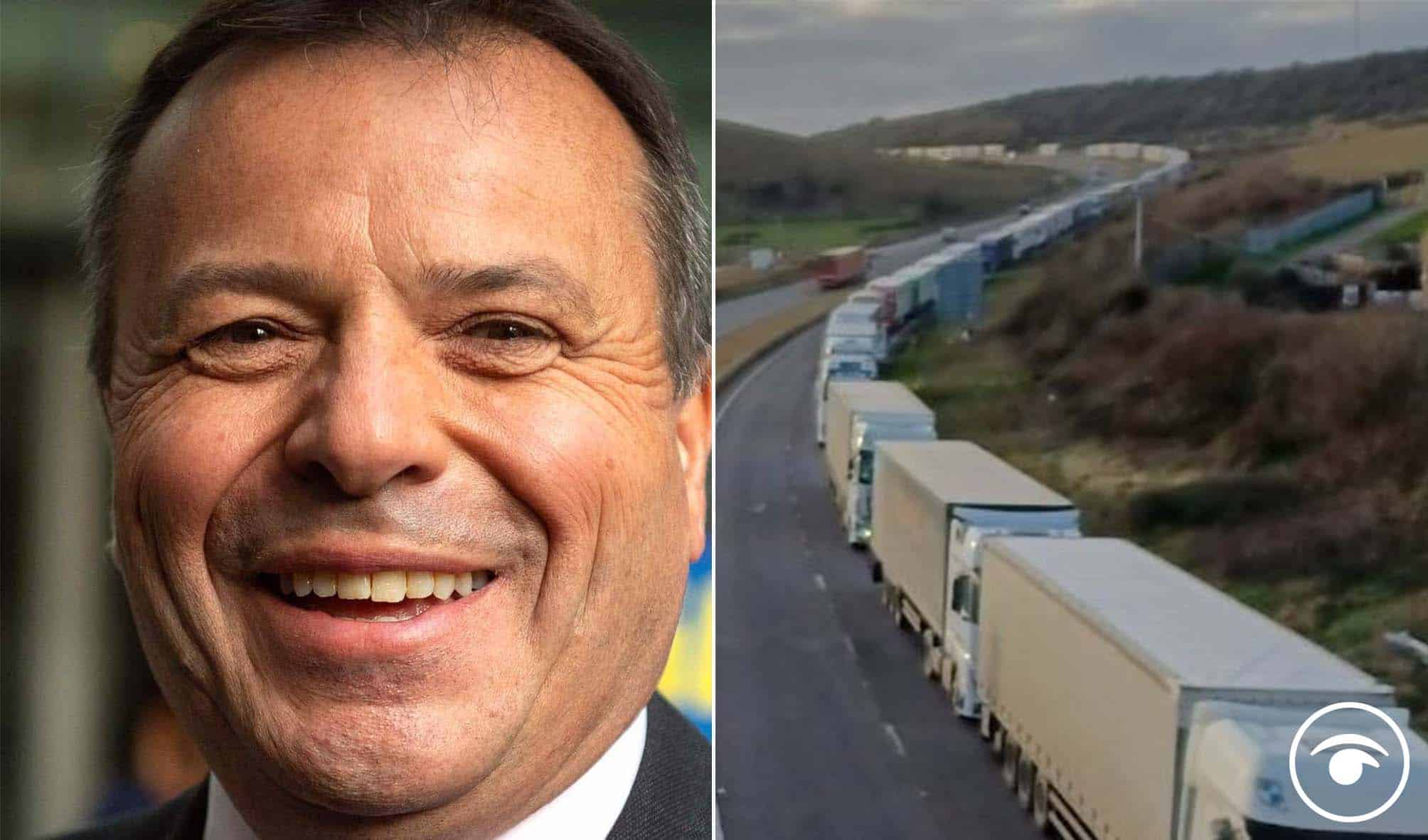 Brexit: Arron Banks lambasted over Dover lorry queue comments
