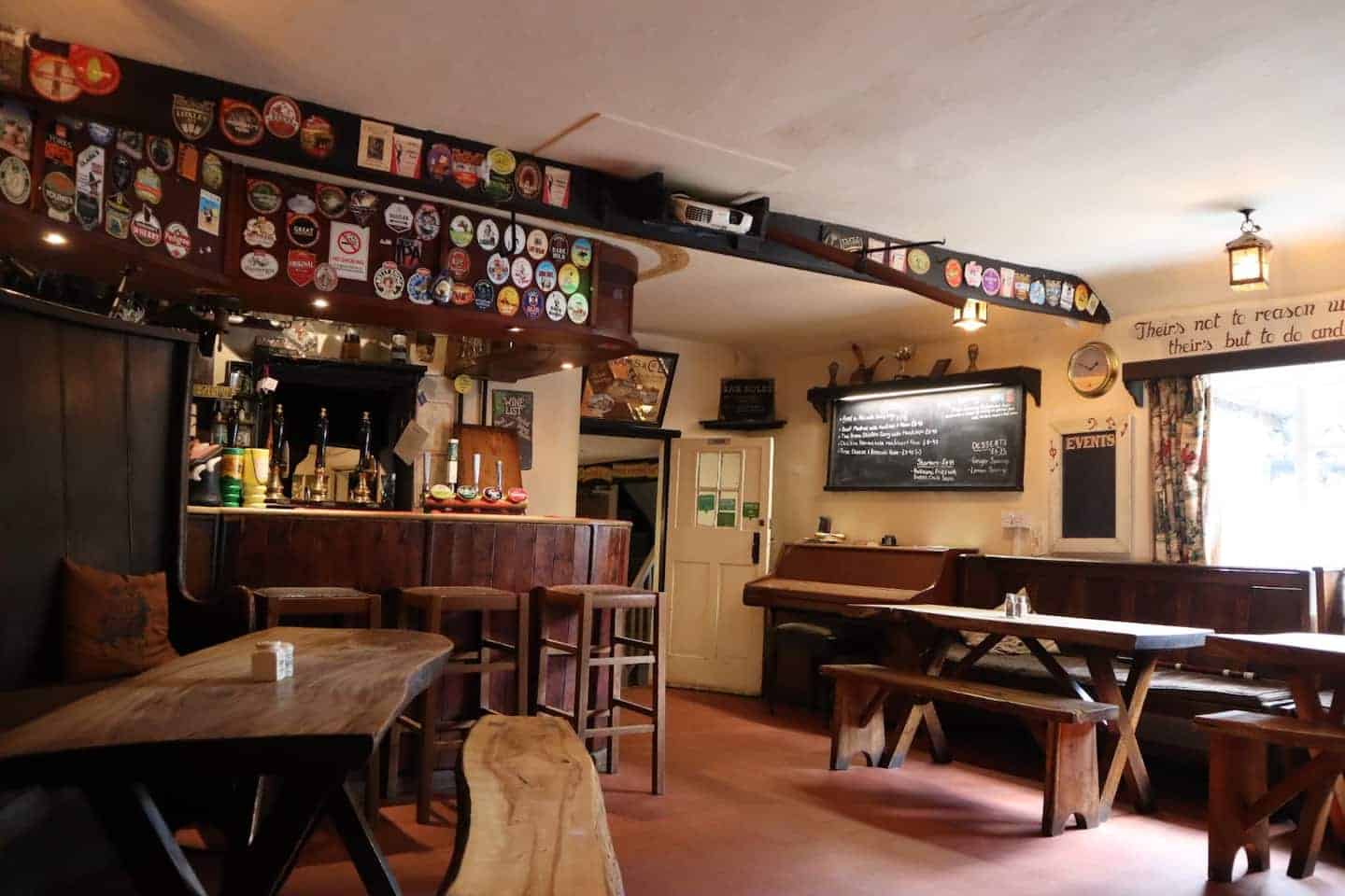 16th-century pub listed on Airbnb with unlimited use of the bar
