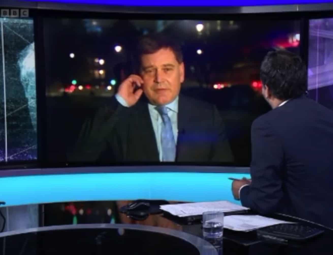 ‘Icing on the cake’: Steve Bray calls Andrew Bridgen a ‘village idiot’ during live TV interview