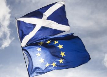 Scotland EU flags brexit